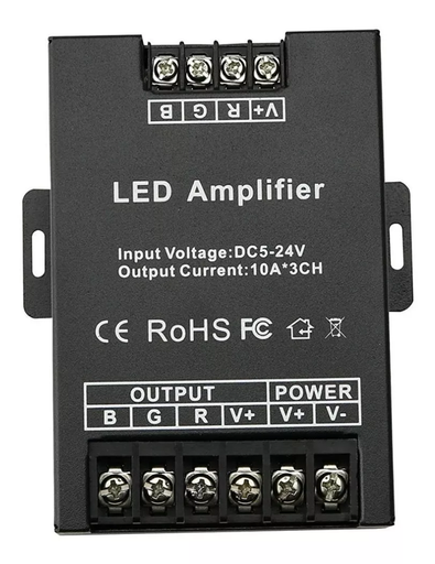 Amplificador RGB 20A/Canal