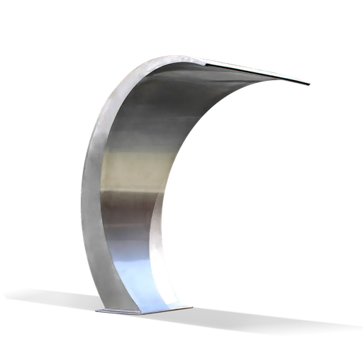 Cascada tipo Palma de acero Inox 80 cm